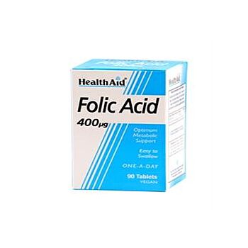 HealthAid - Folic Acid 400ug (90 tablet)
