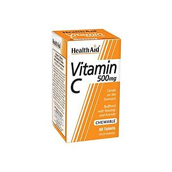 HealthAid - Vitamin C 500mg - Chewable (60 tablet)