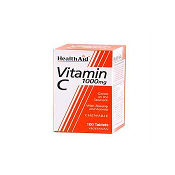 HealthAid - Vitamin C 1000mg - Chewable (100 tablet)