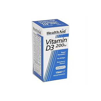 HealthAid - Vitamin D3 200iu New (15ml)