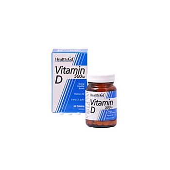 HealthAid - Vitamin D 500iu (60 tablet)