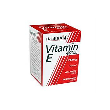 HealthAid - Vitamin E 400iu Natural (60vegicaps)