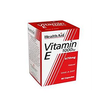 HealthAid - Vitamin E 1000iu Natural (60 capsule)