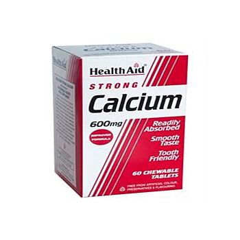 HealthAid - Calcium 600mg - Chewable (60 tablet)