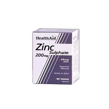HealthAid - Zinc Sulphate 200mg (90 tablet)
