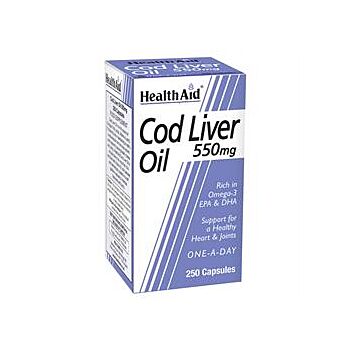 HealthAid - Cod Liver Oil 550mg (250 capsule)