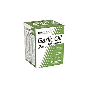 HealthAid - Garlic Oil 2mg (odourless) (30vegicaps)