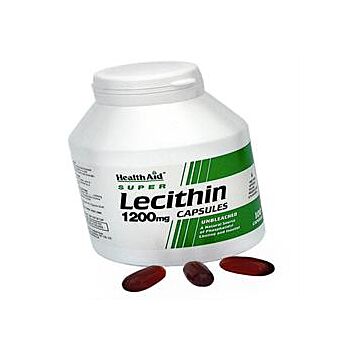 HealthAid - Lecithin 1200mg (unbleached) (100 capsule)