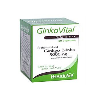 HealthAid - Ginko Vital Gingko Biloba (30 capsule)