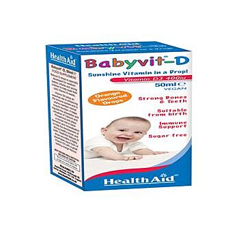 HealthAid - Babyvit-D drops (50ml)