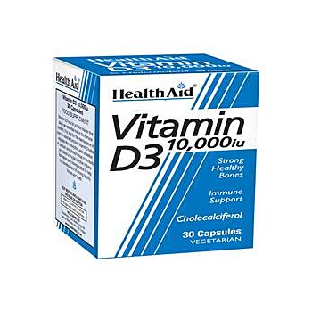 HealthAid - Vitamin D3 10000iu (30vegicaps)