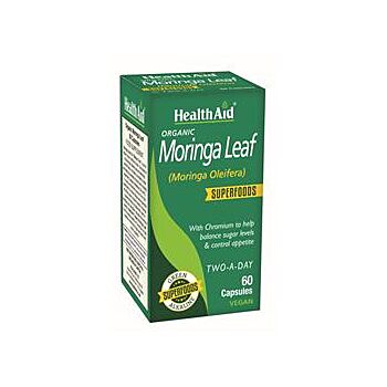 HealthAid - Organic Moringa Leaf (60 capsule)