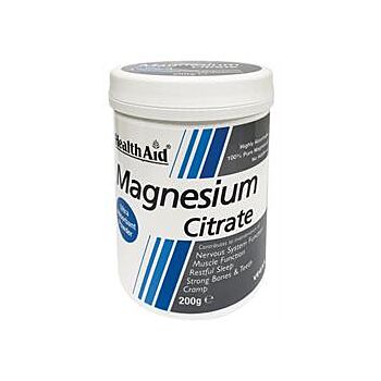 HealthAid - Magnesium Citrate Vegan Powder (200g)