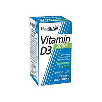 HealthAid - Vitamin D3 2000iu New (120 tablet)