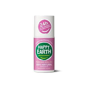 Happy Earth - Nat Deo Roll-On Lavender Ylang (75ml)