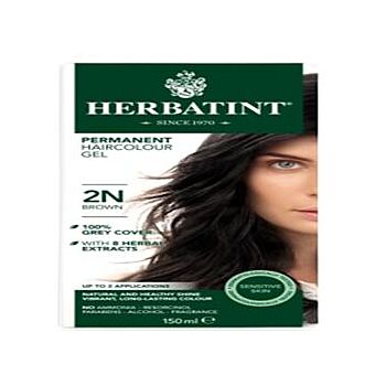 Herbatint - Brown Hair Colour 2N (170ml)