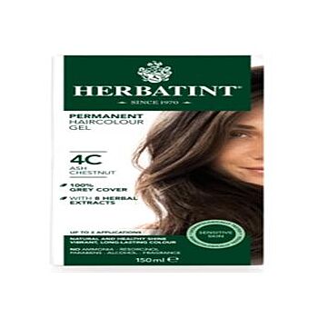 Herbatint - Ash Chestnut Hair Colour 4C (150ml)