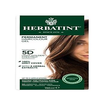 Herbatint - LightGold Chestnut Hair Col 5D (150ml)
