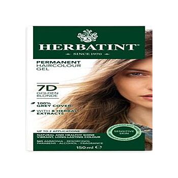 Herbatint - Golden Blonde Hair Colour 7D (150ml)