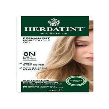 Herbatint - Light Blonde Hair Colour 8N (150ml)