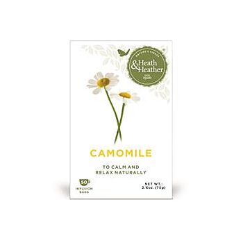 Heath And Heather - Camomile Herbal Tea (50bag)