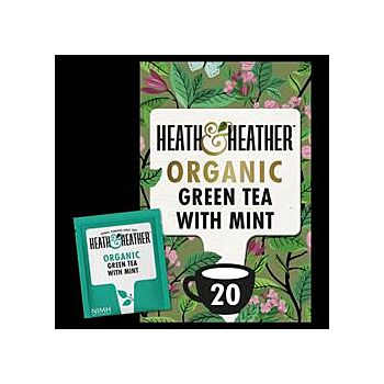 Heath And Heather - Organic Green Tea & Mint (20bag)