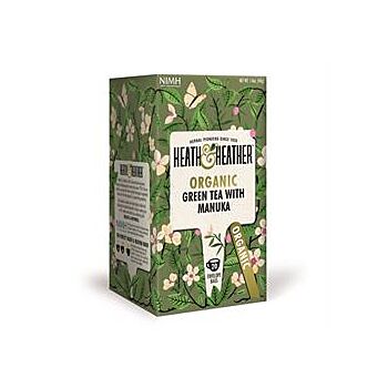 Heath And Heather - Org Green Tea & Manuka Honey (20bag)