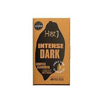 Harris and James - Intense 85% Dark Chocolate Bar (86g)