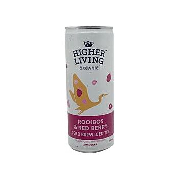 Higher Living - Rooibos & Red Berry Iced Tea (250ml)