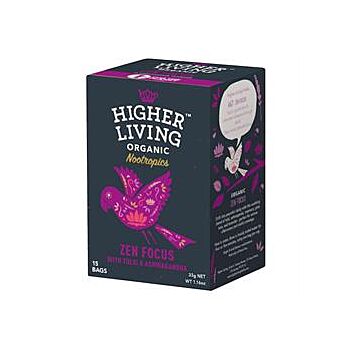 Higher Living - Nootropics Zen Focus Tea (15bag)