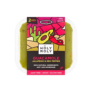 Holy Moly Dips - Jalapeno Red Pepper Guacamole (150g)