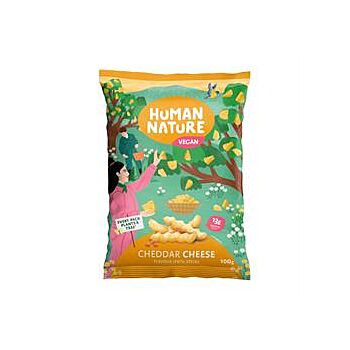 Human Nature - Cheddar Cheese Lentil Snack (100g)