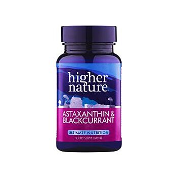 Higher Nature - Astaxanthin & Blackcurrant (90 capsule)
