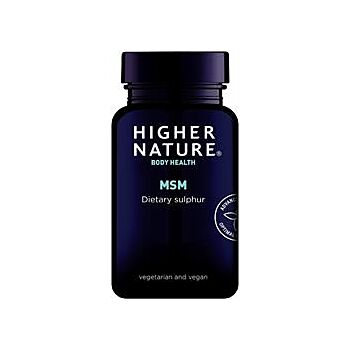 Higher Nature - MSM Sulphur (180 capsule)