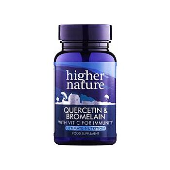 Higher Nature - Quercetin & Bromelain (60 capsule)