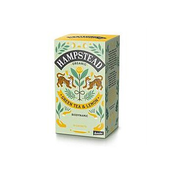 Hampstead Tea - Organic Lemon Green Tea (20bag)
