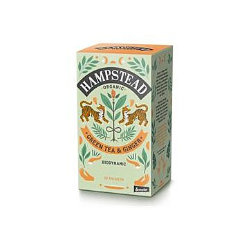 Hampstead Tea - Ginger Green (20bag)