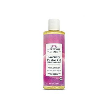 Heritage Store - Organic Castor Oil Lavender (236ml)