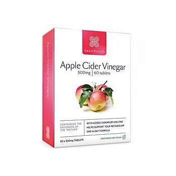 Healthspan - Apple Cider Vinegar 500mg (60 tablet)