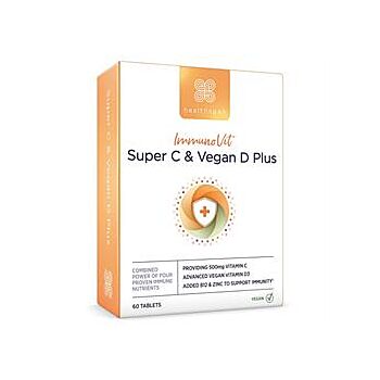Healthspan - ImmunoVit Super C & Vegan D (60 tablet)