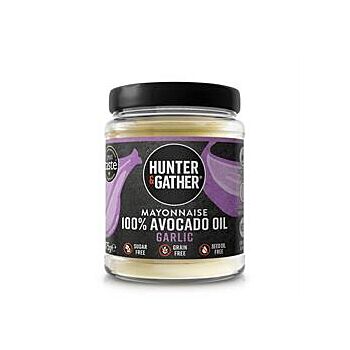 Hunter and Gather - Avocado Oil Mayonnaise Garlic (175g)