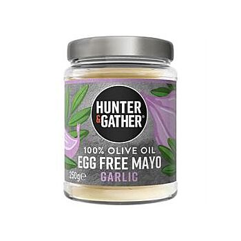 Hunter and Gather - Egg Free Garlic Olive Oil Mayo (250g)