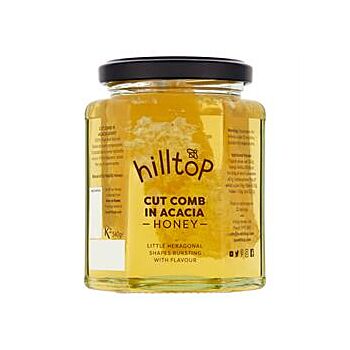 Hilltop Honey - Cut Comb in Acacia Honey (340g)