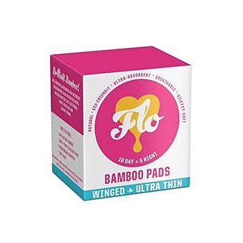 Here We Flo - FLO Bamboo Pads Combo Pack (15pads)