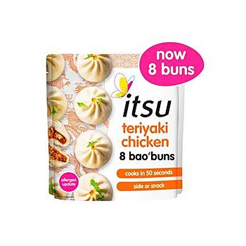 Itsu Chilled Frozen - itsu Teriyaki Chicken Bao Buns (256g)