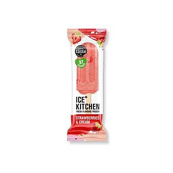 Ice Kitchen - Strawberries & Cream Ice Lolly (75g)