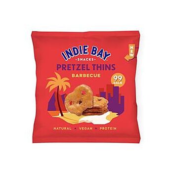 Indie Bay Snacks - Pretzel Thins Barbecue (24g)