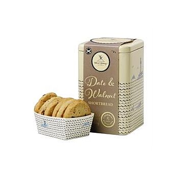 Island Bakery - Date and Walnut Shortbread Tin (215g)