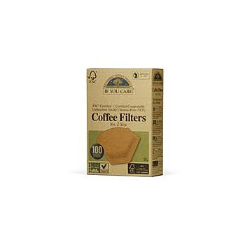 If You Care - Coffee Filters No.2 Unbleached (127g)
