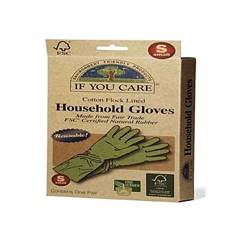 If You Care - FSC FT Rubber Gloves Small (61g)
